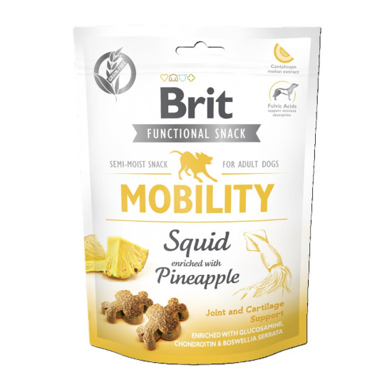 Лакомство для собак Brit Functional Snack Mobility 150 г (для суставов) Лакомство для собак Brit Functional Snack Mobility 150 г (для суставов)
