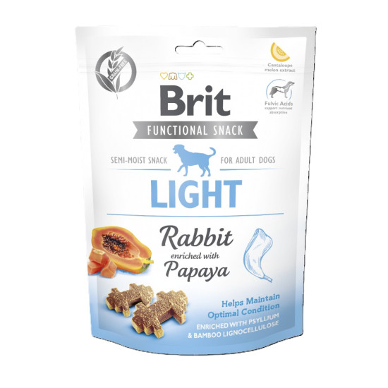 Ласощі для собак Brit Functional Snack Light 150 г (для контролю ваги)