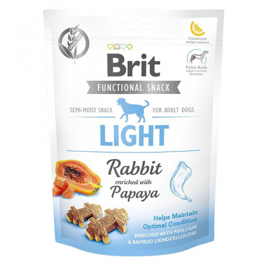 Ласощі для собак Brit Functional Snack Light 150 г (для контролю ваги)
