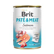 Корм вологий Brit Care Pate and Meat для дорослих собак з лососем 400 г Корм вологий Brit Care Pate and Meat для дорослих собак з лососем 400 г