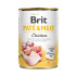 Корм вологий Brit Care Pate and Meat для дорослих собак з куркою 400 г