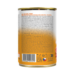 Влажный корм для собак Brit Pate & Meat Turkey 400 г (курица и индейка)