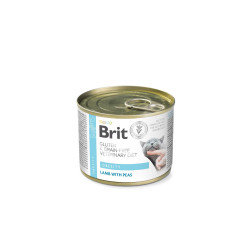 Влажный корм для кошек при избыточном весе Brit VetDiets Obesity 200 г (ягненок и горох)