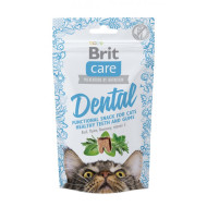 Ласощі Brit Care Functional Snack Dental д/котів для здоров я зубів та ясен з індичкою 50 г