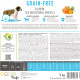 Сухой корм для щенков больших пород Brit Care Grain-free Junior Large Breed (лосось) 1 кг