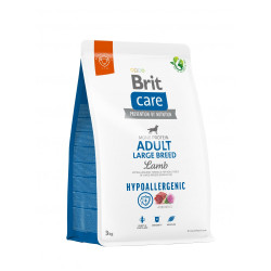 Cухой корм для собак больших пород гипоаллергенный Brit Care Hypoallergenic Large Breed Adult 3 кг (ягненок)