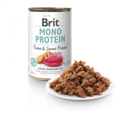Влажный корм для собак Brit Mono Protein Tuna & Sweet Potato 400 г (тунец и батата)