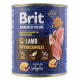 Влажный корм для собак Brit Premium By Nature Lamb with Buckwheat 800 г (ягненок)