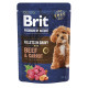 Набір вологого корму для собак Brit Premium Fillets in Gravy Multipack 85 г х 12 шт (асорті)