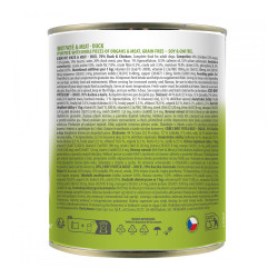 Корм вологий Brit Paté and Meat Duck д/собак качка 800 г