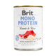 Влажный корм для собак Brit Mono Protein Lamb & Rice 400 г (ягнёнок и рис)