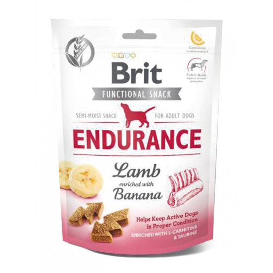 Лакомство для собак Brit Functional Snack Endurance для поддержания активности 150 г