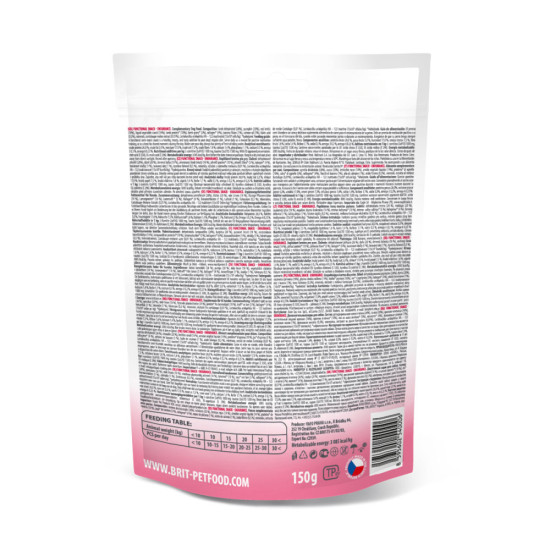 Лакомство для собак Brit Functional Snack Endurance для поддержания активности 150 г