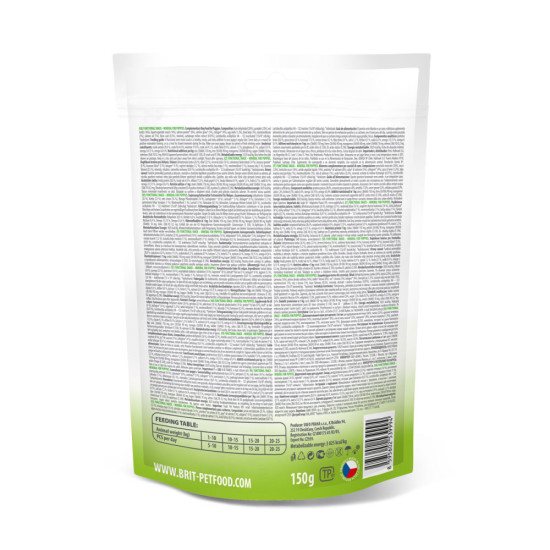Ласощі для цуценят Brit Functional Mineral Ham 150 г (мінерали і шинка)