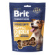 Ласощі для cобак Brit Premium Semi-moist Snacks 180 г (курка та малина)