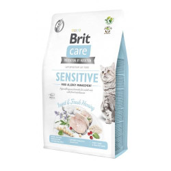 Сухий корм для котів з харчовою непереносимістю Brit Care Cat GF Insect 2 кг (комахи та риба) Сухий корм для котів з харчовою непереносимістю Brit Care Cat GF Insect 2 кг (комахи та риба)