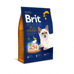 Сухой корм для котов, живущих в помещении Brit Premium by Nature Cat Indoor 8 кг - курица Сухой корм для котов, живущих в помещении Brit Premium by Nature Cat Indoor 8 кг - курица