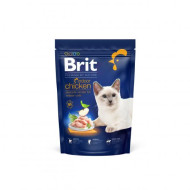 Сухой корм для котов, живущих в помещении Brit Premium by Nature Cat Indoor 800 г - курица