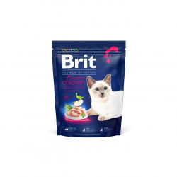 Сухой корм для стерилизованных котов Brit Premium by Nature Cat Sterilised 300 г (курица)