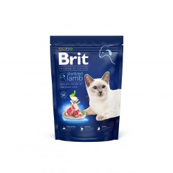 Сухой корм для стерилизованных котов Brit Premium by Nature Cat Sterilized Lamb 800 г (ягненок)