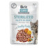 Вологий корм для котів Brit Care Cat Sterilized pouch 85 г - кролик