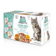 Набір вологих кормів для котів Brit Care Flavour box Sterilized pouch 12 шт х 85 г Набір вологих кормів для котів Brit Care Flavour box Sterilized pouch 12 шт х 85 г