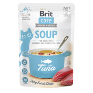 Вологий корм для котів Brit Care Soup pouch 75 г (тунець) Вологий корм для котів Brit Care Soup pouch 75 г (тунець)