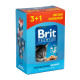 Вологий корм для кошенят Brit Premium pouch 4 x 100 г - курка Вологий корм для кошенят Brit Premium pouch 4 x 100 г - курка