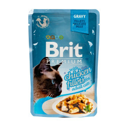 Влажный корм для кошек Brit Premium Cat Family Plate Gravy pouches 1020 г - ассорти из 4 вкусов Семейная тарелка в соусе Влажный корм для кошек Brit Premium Cat Family Plate Gravy pouches 1020 г - ассорти из 4 вкусов Семейная тарелка в соусе