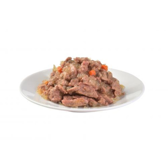Влажный корм для кастрированных котов Brit Care Adult Sterilised Hearty Duck & Tender Turkey 85 г (утка и индейка в желе)