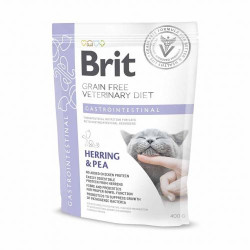 Сухой корм для кошек Brit GF Veterinary Diet Gastrointestinal 400 г - сельдь и горох