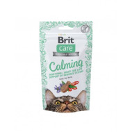 Лакомство для кошек Brit Care Crunchy Cracker Calming 50 г - курица, кошачья мята и ягоды годжи