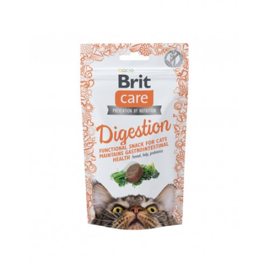Лакомство для кошек Brit Care Crunchy Cracker Digestion 50 г - (для пищеварения) Лакомство для кошек Brit Care Crunchy Cracker Digestion 50 г - (для пищеварения)
