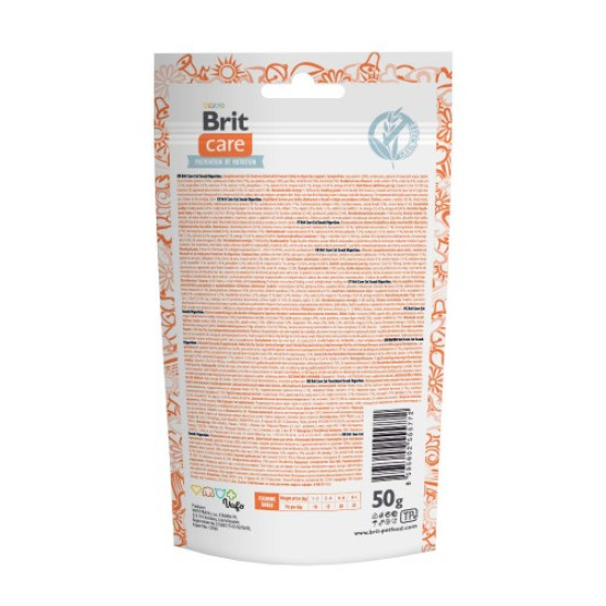 Лакомство для кошек Brit Care Crunchy Cracker Digestion 50 г - (для пищеварения) Лакомство для кошек Brit Care Crunchy Cracker Digestion 50 г - (для пищеварения)