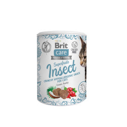 Лакомство для кошек Brit Care Superfruits Insect 100 г - насекомые