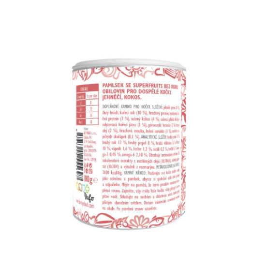 Лакомство для кошек Brit Care Superfruits Lamb 100 г (ягненок)