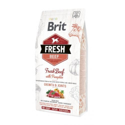 Brit Fresh Puppy Junior Growth & Joints сухой корм для щенков 2,5 кг - говядина и тыква