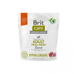 Сухий корм для собак Brit Care Dog Hypoallergenic Adult Small Breed 1 кг - ягня Сухий корм для собак Brit Care Dog Hypoallergenic Adult Small Breed 1 кг - ягня