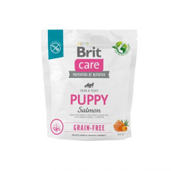 Сухий корм для цуценят Brit Care Dog Grain-free Puppy беззерновий | (лосось) 1 кг Сухий корм для цуценят Brit Care Dog Grain-free Puppy беззерновий | (лосось) 1 кг