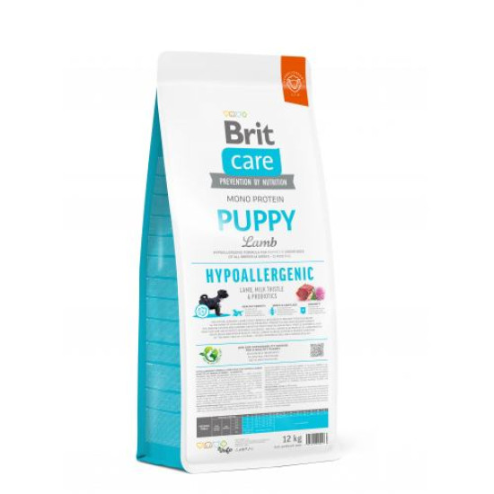 Сухой корм для щенков всех пород гипоаллергенный Brit Care Hypoallergenic Puppy 12 кг (ягненок)