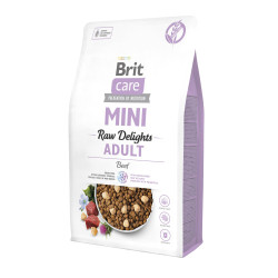 Сухий корм для собак Brit Care Mini Raw Delights 2 кг - яловичина Сухий корм для собак Brit Care Mini Raw Delights 2 кг - яловичина