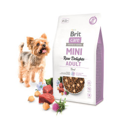 Сухий корм для собак Brit Care Mini Raw Delights 2 кг - яловичина Сухий корм для собак Brit Care Mini Raw Delights 2 кг - яловичина