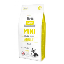 Сухий корм для дорослих собак мініатюрних порід Brit Care Mini GF Adult Lamb 7 кг (ягня) Сухий корм для дорослих собак мініатюрних порід Brit Care Mini GF Adult Lamb 7 кг (ягня)