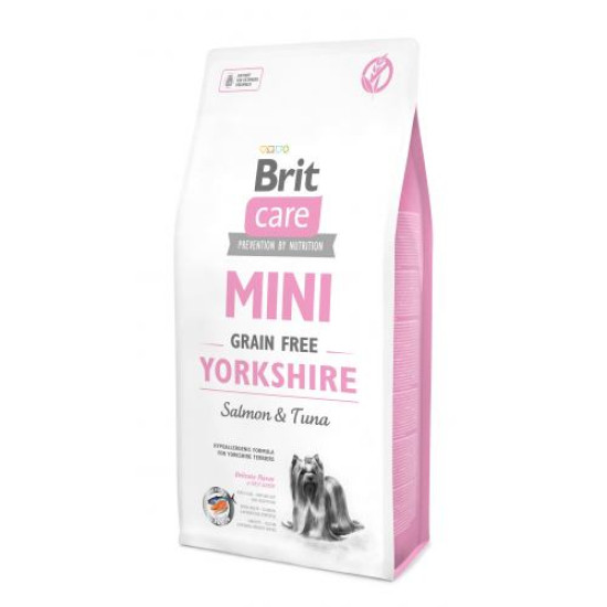 Сухой корм для йоркширских терьеров Brit Care Mini GF Yorkshire 7 кг (лосось и тунец) Сухой корм для йоркширских терьеров Brit Care Mini GF Yorkshire 7 кг (лосось и тунец)