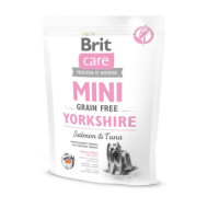 Сухой корм для йоркширских терьеров Brit Care Mini GF Yorkshire 400 г (лосось и тунец)