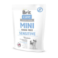 Brit Care Mini GF Sensitive сухой корм для собак 400 г - оленина