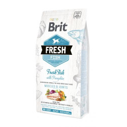 Brit Fresh Adult Muscles & Joints сухой корм для собак 2,5 кг - рыба и тыква
