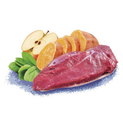 Корм вологий Brit Mono Protein Christmas Duck д/собак різдвяна вечеря качка 400 г