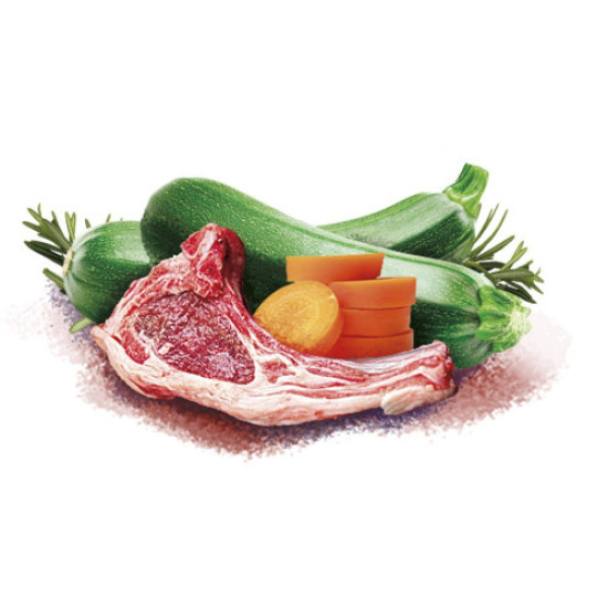 Корм вологий Brit Mono Protein Christmas Lamb д/собак різдвяна вечеря ягня 400 г