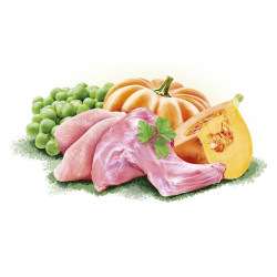 Корм вологий Brit Christmas Rabbit д/собак різдвяна вечеря кролик 400 г